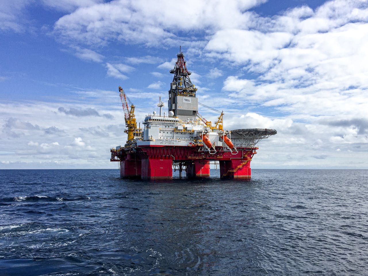 pexels-photo-3207536 Majestic offshore oil platform under a bright sky in the North Sea, showcasing Norway's energy infrastructure.