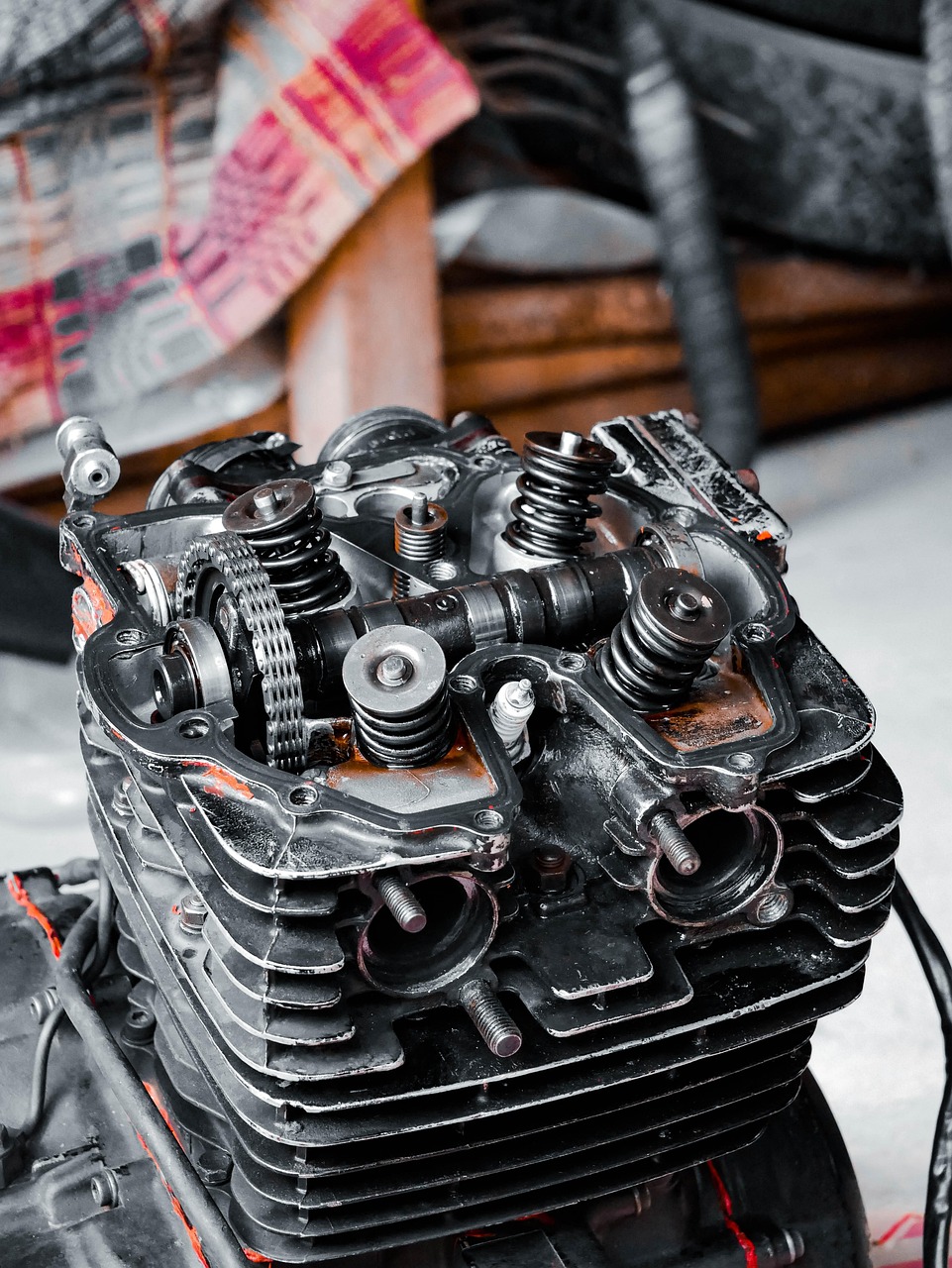 honda xl600r, engine, motorcycle, vehicle, motorcycle engine